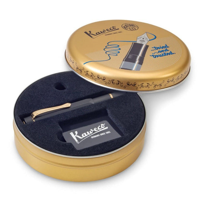 Kaweco Sport Piston Filler Fountain Pen Set - Black - Pen Boutique Ltd