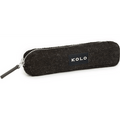 Kolo Parker Mini Pen Case - Solid Black Tweed - Pen Boutique Ltd