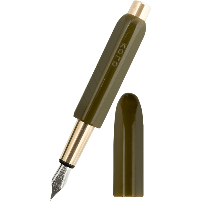 Kolo Tino Fountain Pen - Acrylic Wasabi - Pen Boutique Ltd