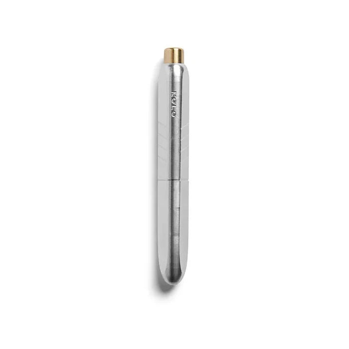 Kolo Tino Fountain Pen - Raw Aluminum - Pen Boutique Ltd
