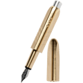 Kolo Tino Fountain Pen - Raw Brass - Pen Boutique Ltd