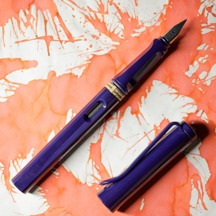 Lamy Safari Fountain Pen - Dark Dusk (Special Edition) - Pen Boutique Ltd