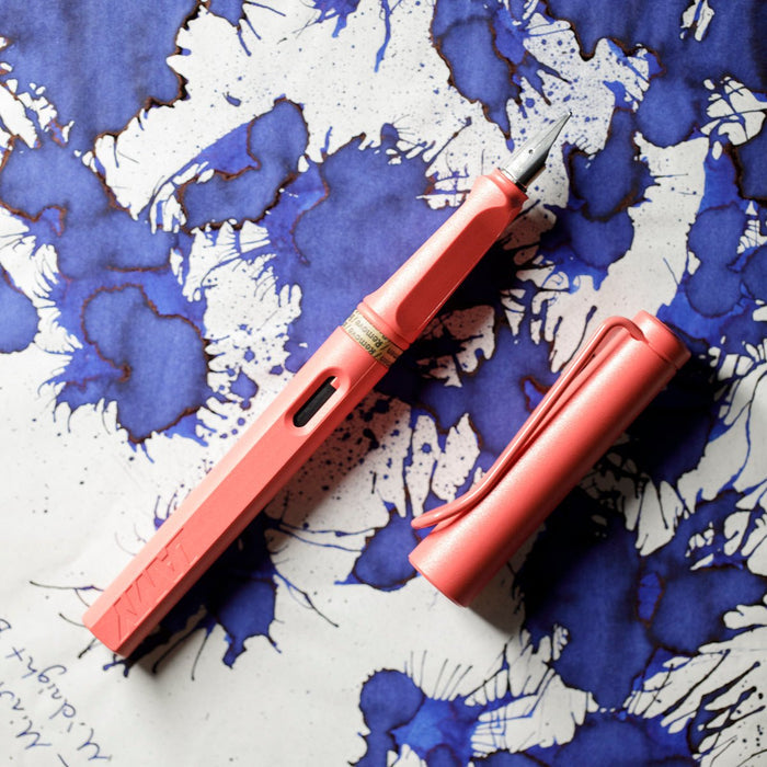 Lamy Safari Fountain Pen - Sunset Coral (Special Edition) - Pen Boutique Ltd