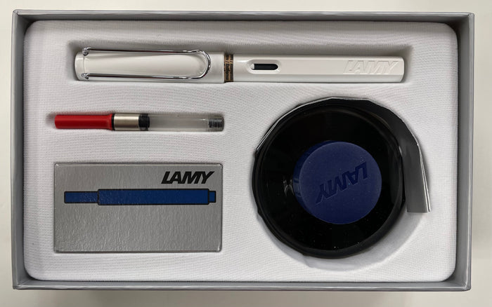 Lamy Safari Gift Set - White - Pen Boutique Ltd