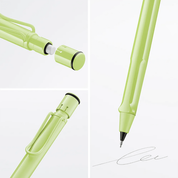Lamy Safari Mechanical Pencil - Spring Green - 0.5mm - Pen Boutique Ltd