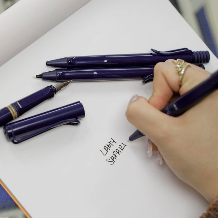 Lamy Safari Fountain Pen - Dark Dusk (Special Edition) - Pen Boutique Ltd