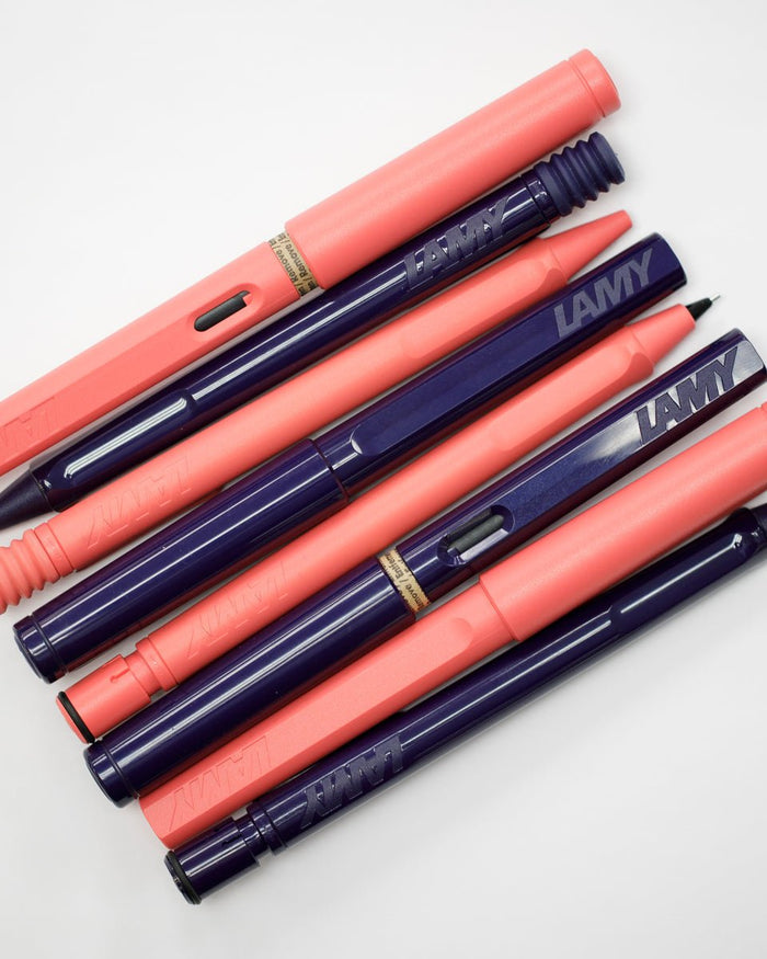 Lamy Safari Fountain Pen - Sunset Coral (Special Edition) - Pen Boutique Ltd