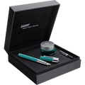 Lamy Scala Fountain Pen Set - Majestic Jade (Limited - Edition) 14k Fine Point - Pen Boutique Ltd