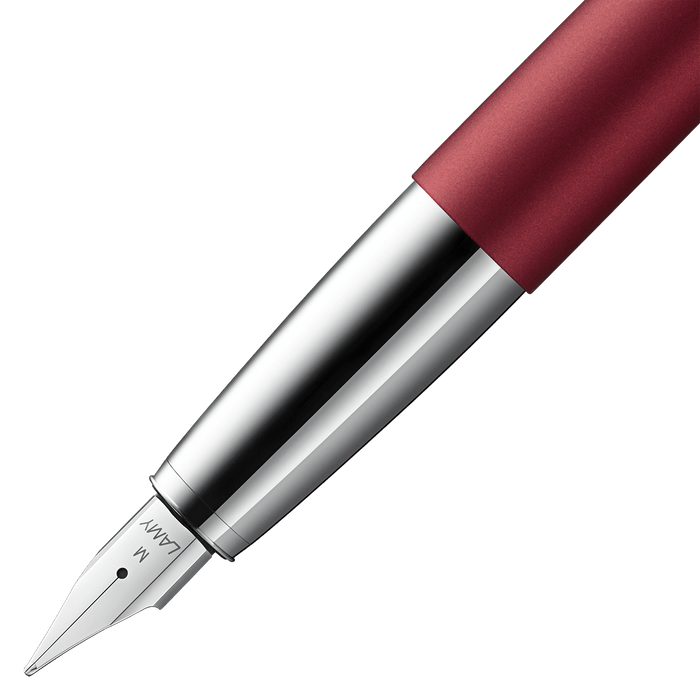 Lamy Studio Fountain Pen - Royal Red Matte - Pen Boutique Ltd