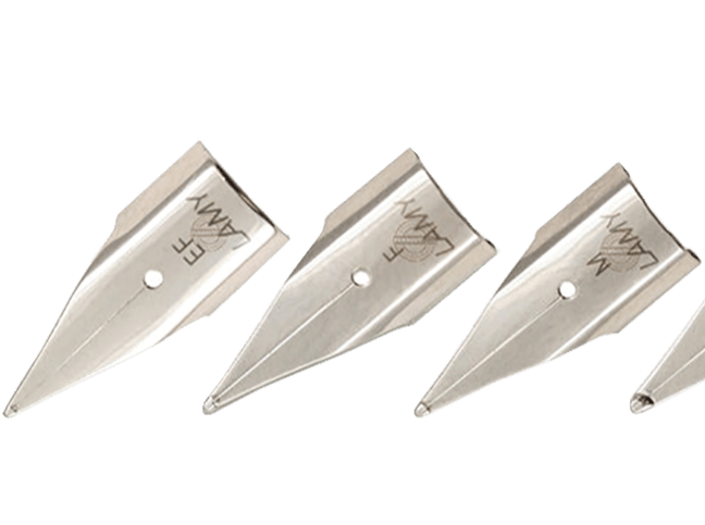 Lamy Z50 Stainless Steel Nib pack of 3 (XF,F and M) - Pen Boutique Ltd