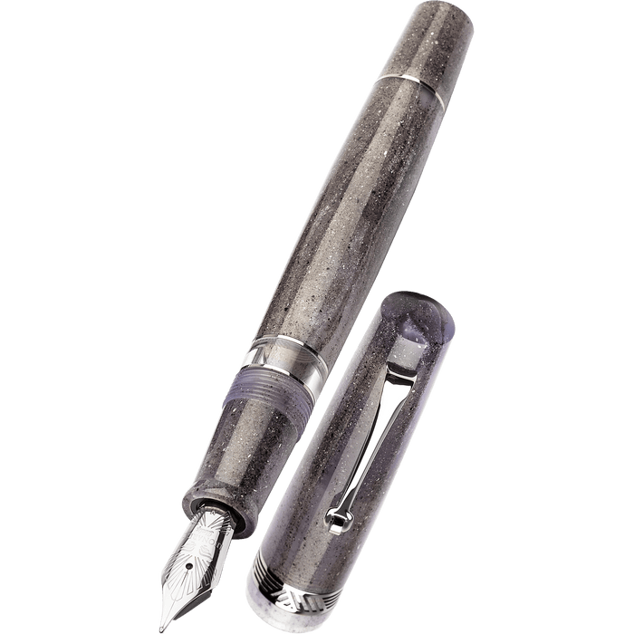 Leonardo Momento Magico Fountain Pen - Amethyst - Steel Nib - Pen Boutique Ltd
