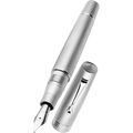 Leonardo Momento Zero Fountain Pen - Alumina - Aluminium Trim (Limited Edition) - Pen Boutique Ltd