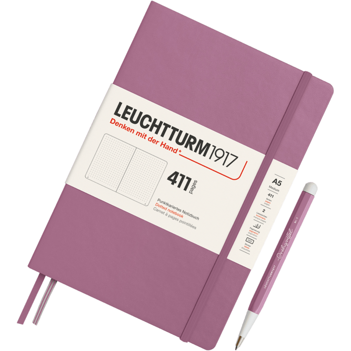 Leuchtturm 1917 411 Hardcover Notebook - A5 - Dotted - Pen Boutique Ltd