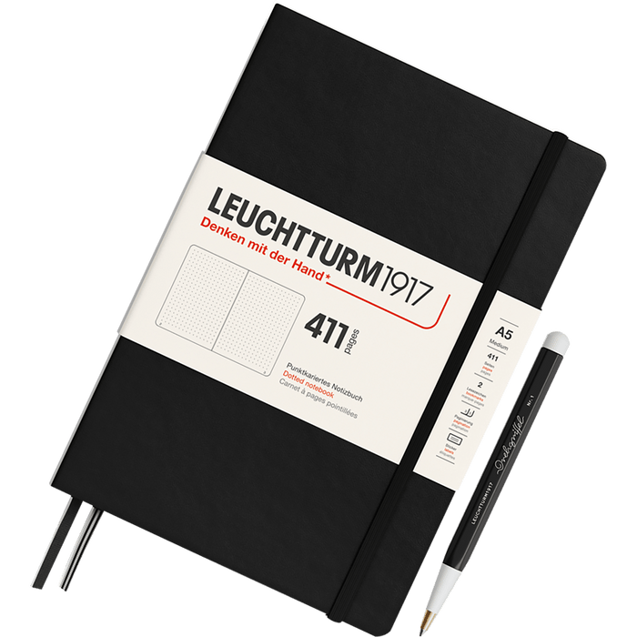 Leuchtturm 1917 411 Hardcover Notebook - A5 - Dotted - Pen Boutique Ltd
