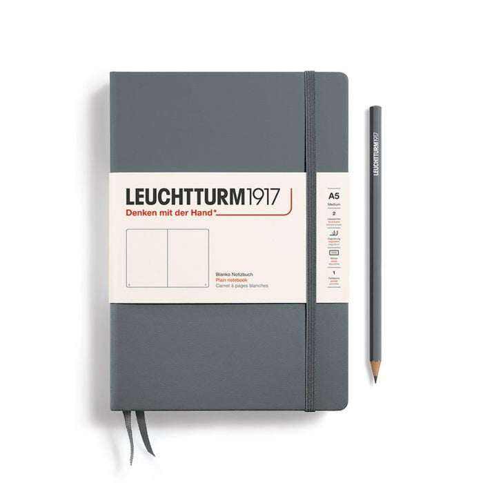 Leuchtturm 1917 Hardcover Notebook - A5 - Plain - Pen Boutique Ltd