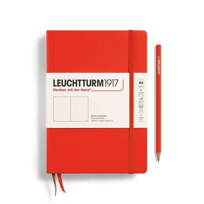 Leuchtturm 1917 Hardcover Notebook - A5 - Plain - Pen Boutique Ltd