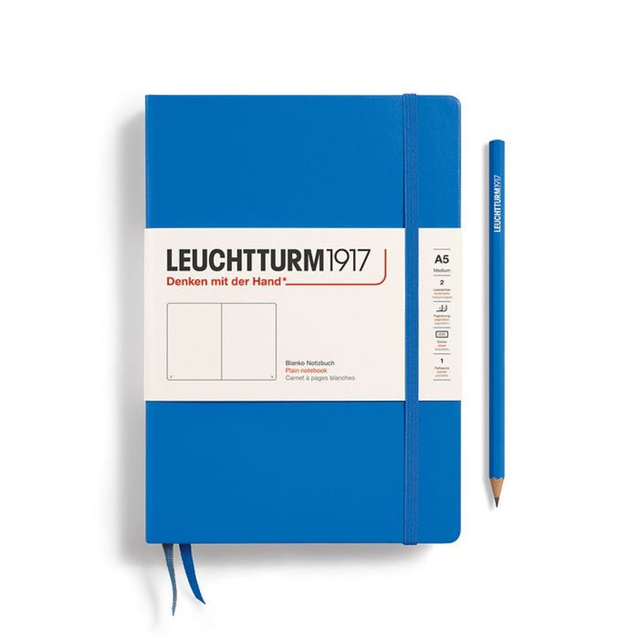 Leuchtturm 1917 Hardcover Notebook - A5 - Plain - Pen Boutique Ltd