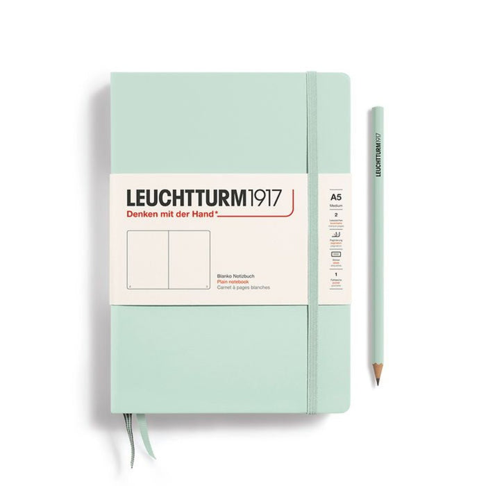 Leuchtturm 1917 Hardcover Notebook - A5 - Plain - Pen Boutique Ltd