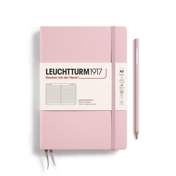 Leuchtturm 1917 Hardcover Notebook - A5 - Squared - Pen Boutique Ltd