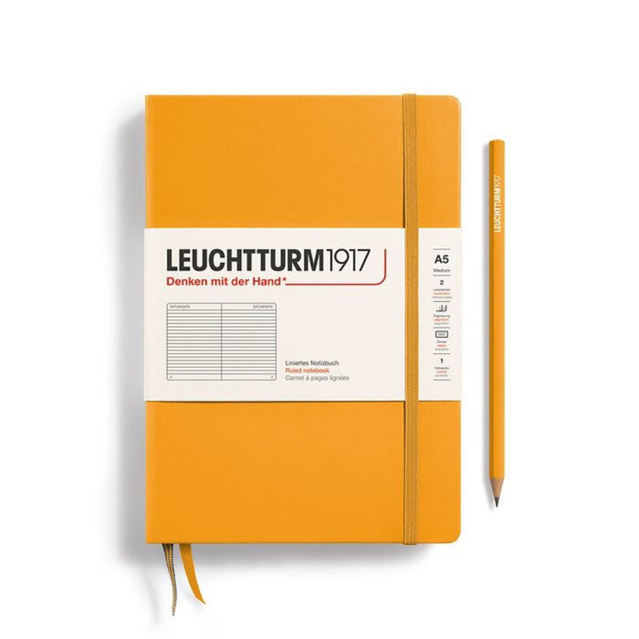 Leuchtturm 1917 Hardcover Notebook - A5 - Squared - Pen Boutique Ltd