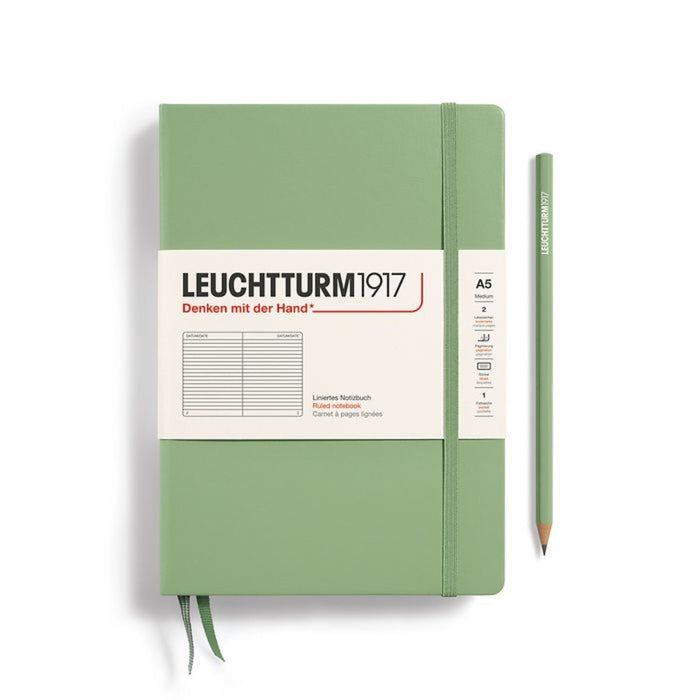 Leuchtturm 1917 Hardcover Notebook - A5 - Squared - Pen Boutique Ltd