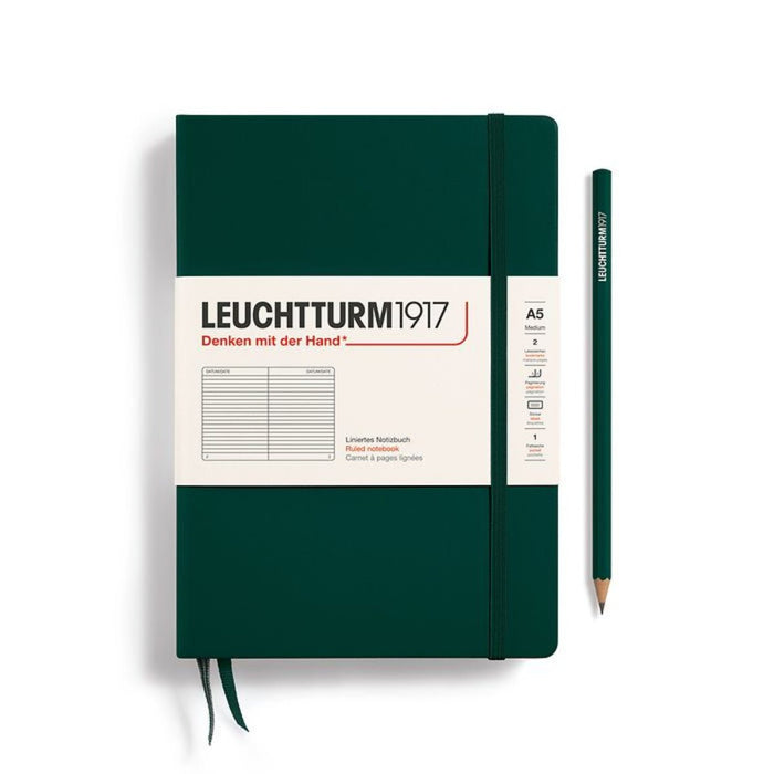 Leuchtturm 1917 Hardcover Notebook - A5 - Squared - Pen Boutique Ltd