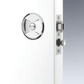 Lifestyle Lockwood Symmetry Round Cavity Sliding Door Privacy Set Chrome Plate Dp 7400CPDP - The Blue Space