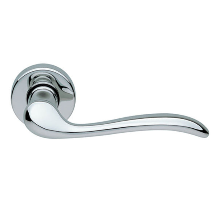 Manital Tosca Passage Door Handle Set Polished Chrome MAN-TS5F-CRO-CP - The Blue Space