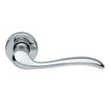 Manital Tosca Passage Door Handle Set Polished Chrome MAN-TS5F-CRO-CP - The Blue Space