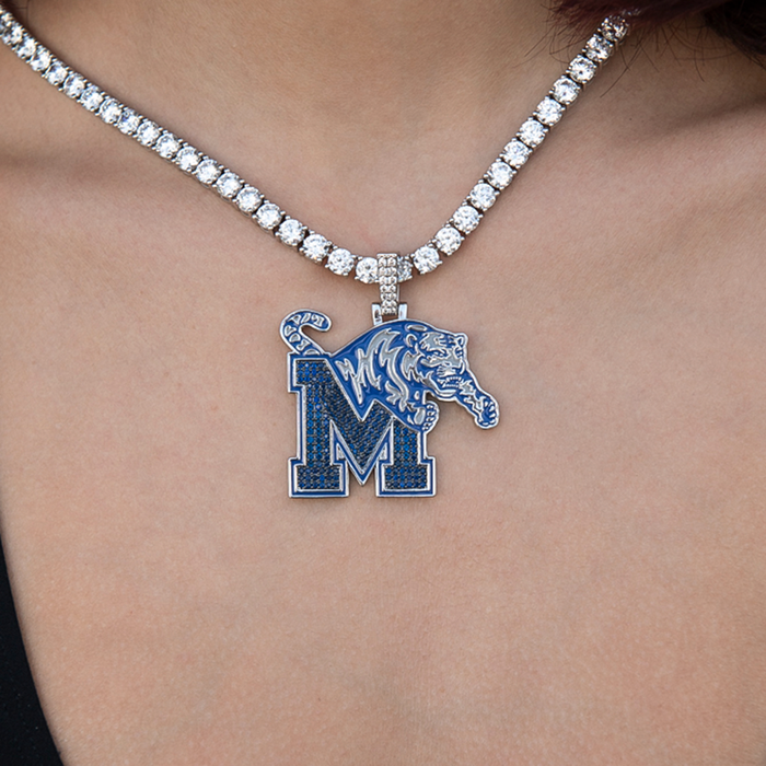 Memphis Tigers Official NCAA Logo Pendant