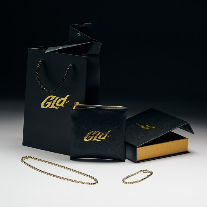 Miami Cuban Chain + Bracelet Gift Bundle in Yellow Gold - 5mm