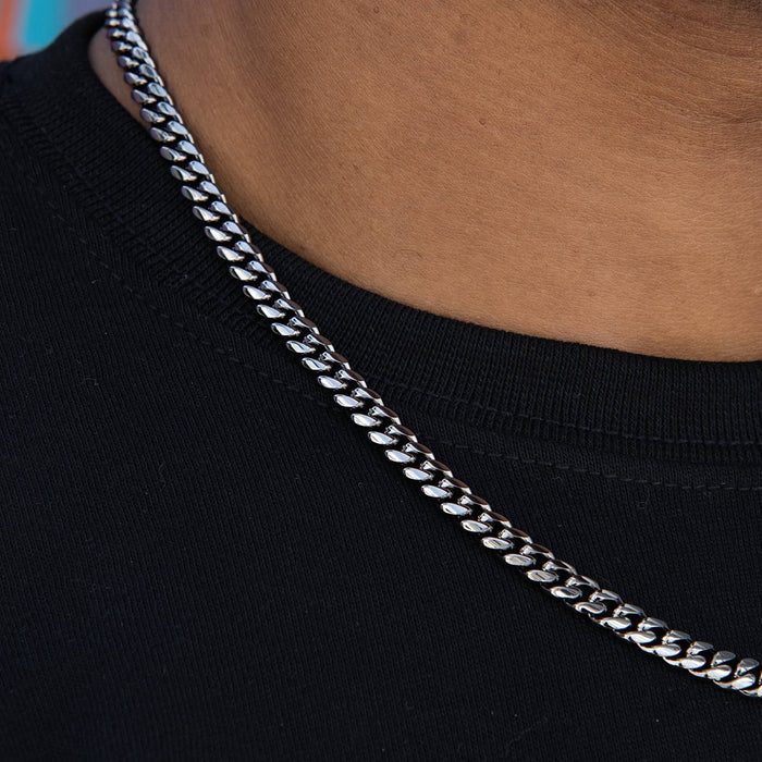 Miami Cuban Chain in Black Rhodium - 6mm