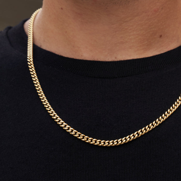 Miami Cuban Chain in Yellow Gold - 5mm