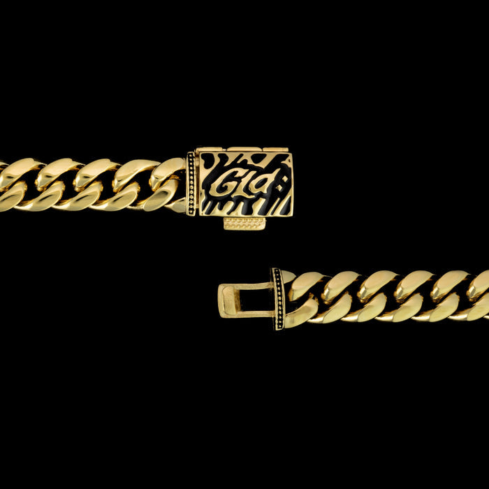 Miami Cuban in Yellow Gold- 6mm