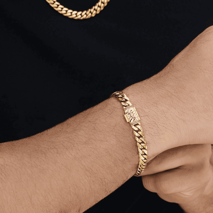 Miami Cuban Link Bracelet - 8mm - The GLD Shop