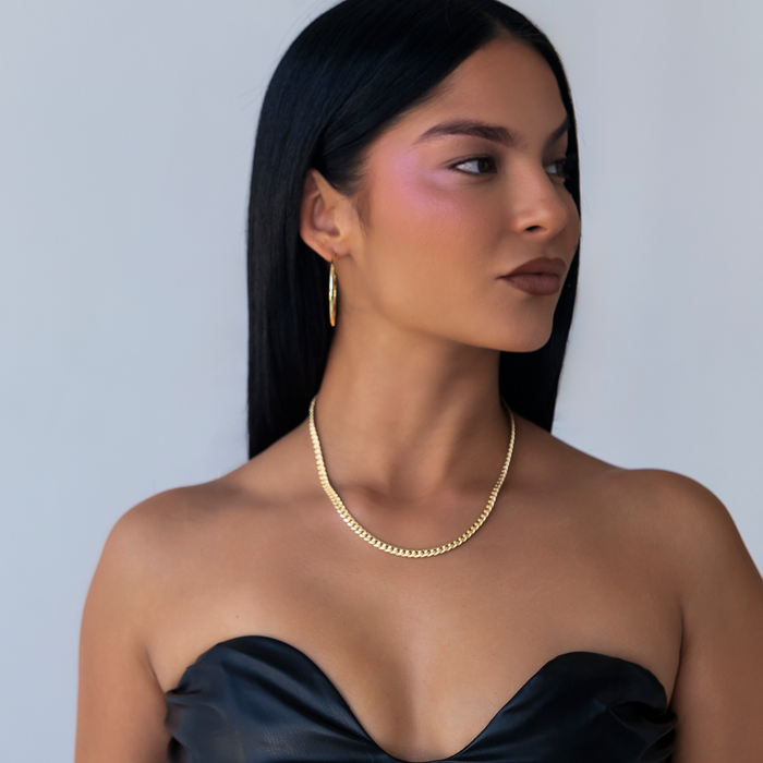 Miami Cuban Necklace in Yellow Gold - 5mm