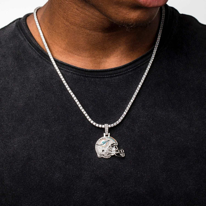 Miami Dolphins Helmet Pendant - The GLD Shop