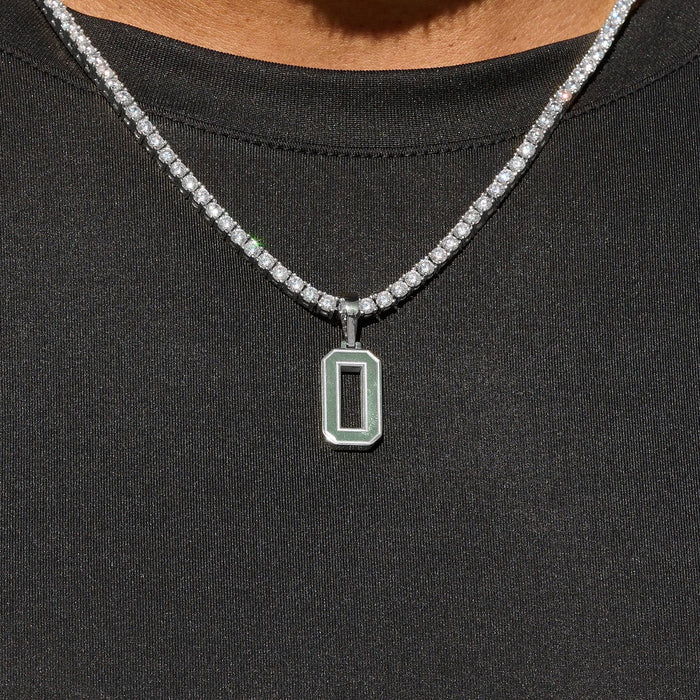 14k White Gold Plated / 0 / White Gold