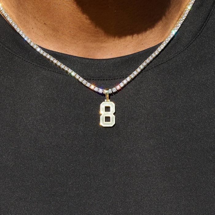 18k Yellow Gold Plated / 8 / Yellow Gold