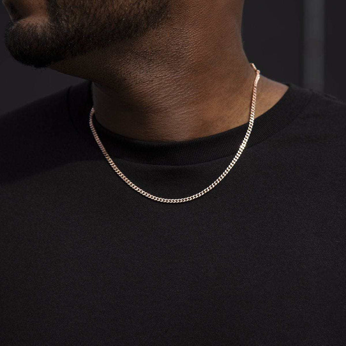 Micro Cuban in Rose Gold - The GLD Shop