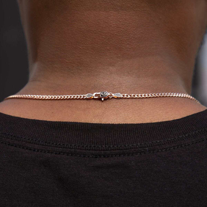 Micro Cuban in Rose Gold - The GLD Shop