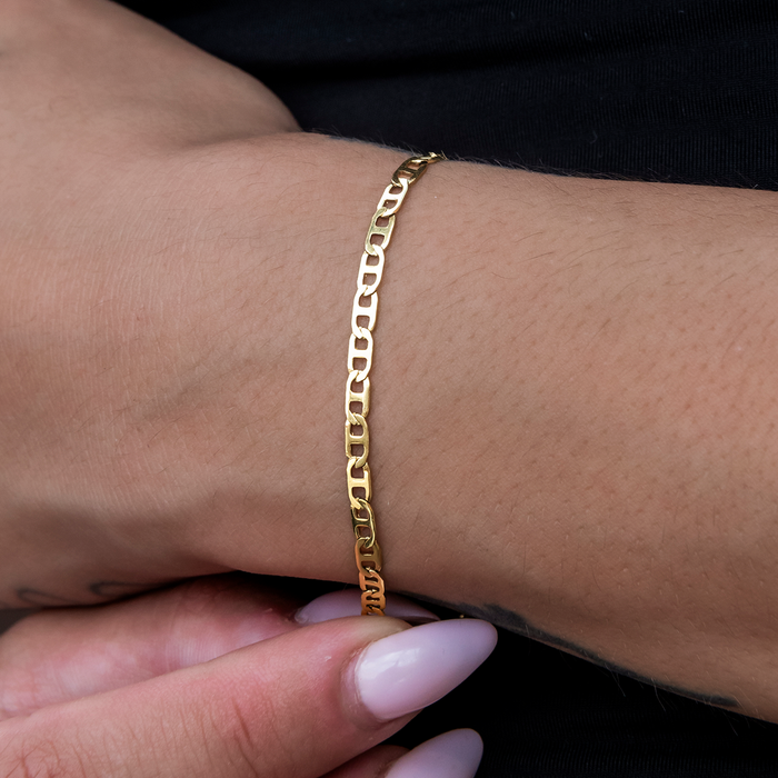 Micro Flat Valentina Necklace + Bracelet Bundle- 2mm