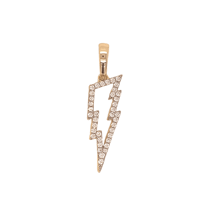 Micro Iced Lightning Bolt