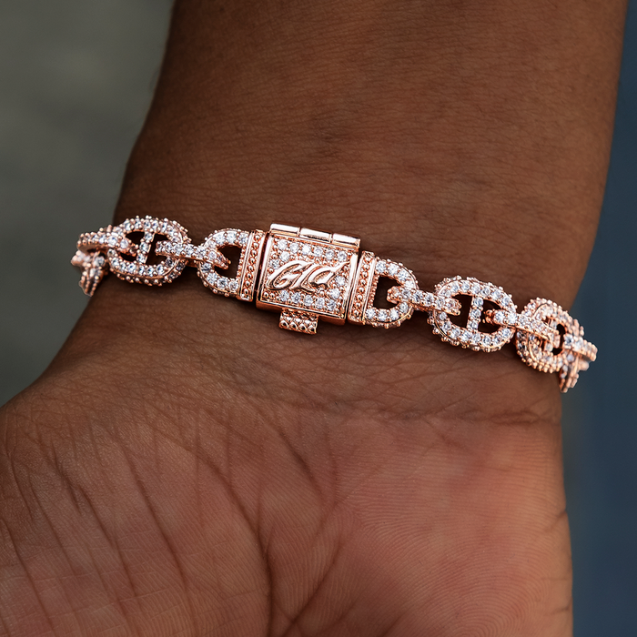 Micro Valentina Bracelet in Rose Gold