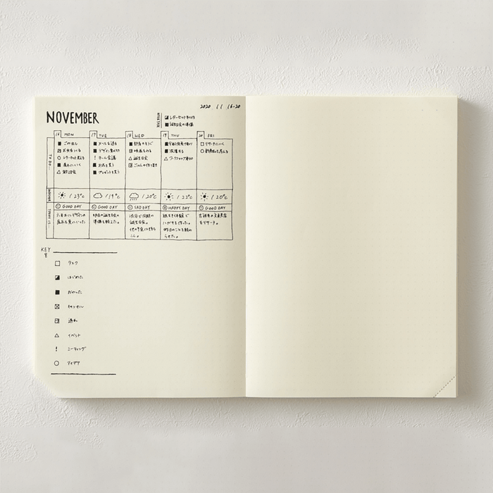 Midori Notebook - Journal Codex - A5 - Pen Boutique Ltd