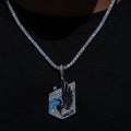 Minnesota United FC Official MLS Logo Pendant in White Gold