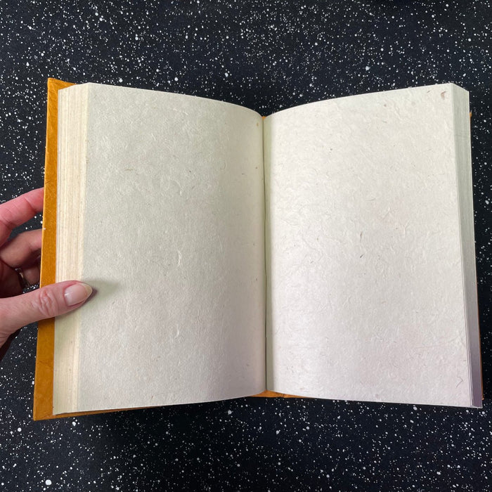 Monk Paper Hard Cover Journal - Saffron - Pen Boutique Ltd