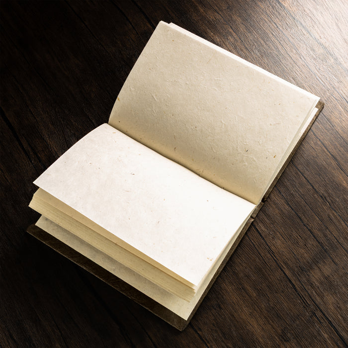 Monk Paper Hard Cover Journal - Walnut - Pen Boutique Ltd
