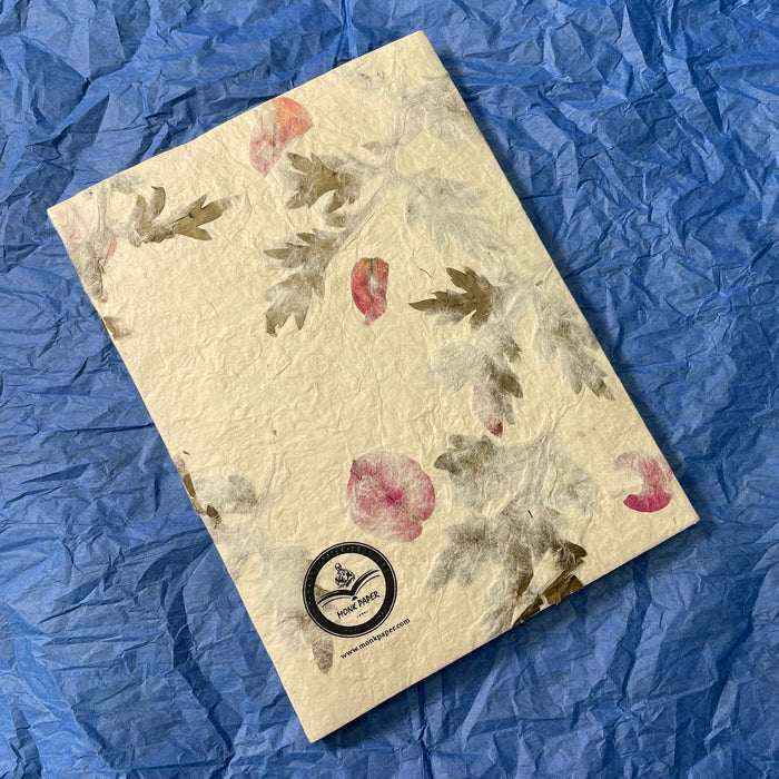 Monk Paper Lokta Stationery Writing Set - Bougainvillea & Mugwort - Pen Boutique Ltd