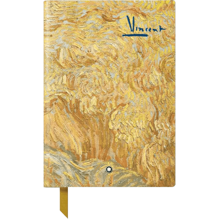Montblanc 146 Notebook - Homage to Van Gogh - Yellow - Lined (Small) - Pen Boutique Ltd